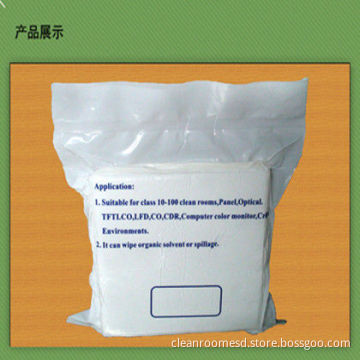 White Anti-static Clean Room Wipers Yh-cx160 With Double Knit Cx160 Gsm